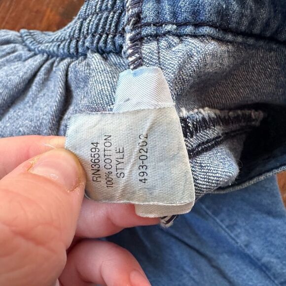 Blue Knee-Length A-Line Pleated Skirt - Picture 7 of 7